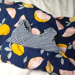 Lemon/Grapefruit dress 9M